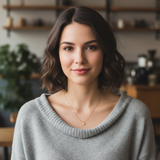 14K Yellow Gold Star Women's Necklace 18"