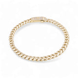 10K Yellow Gold Monaco Bracelet