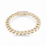 10K Yellow Gold Monaco Bracelet