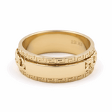 10K Yellow Gold Wedding Band Men's  Ring