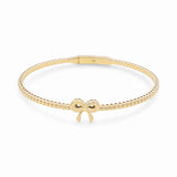 10K Yellow Gold Bangle Women's Bracelet