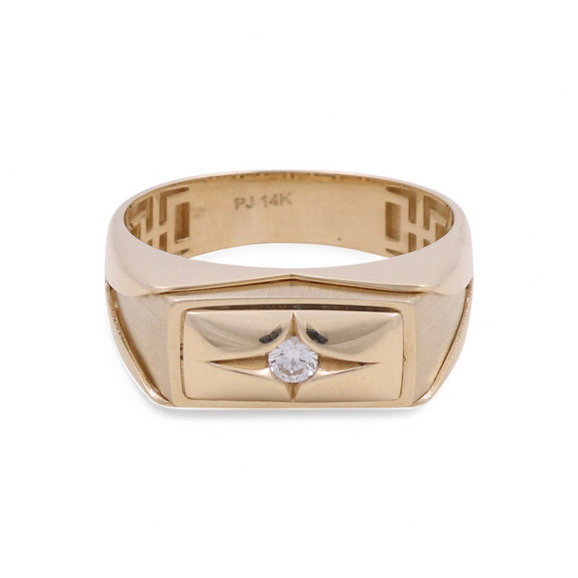 14k Yellow Gold   Fashion Ring