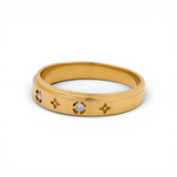 10K Yellow Gold Band Wedding Band