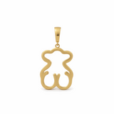 10K Yellow Gold Bear Women's Pendant