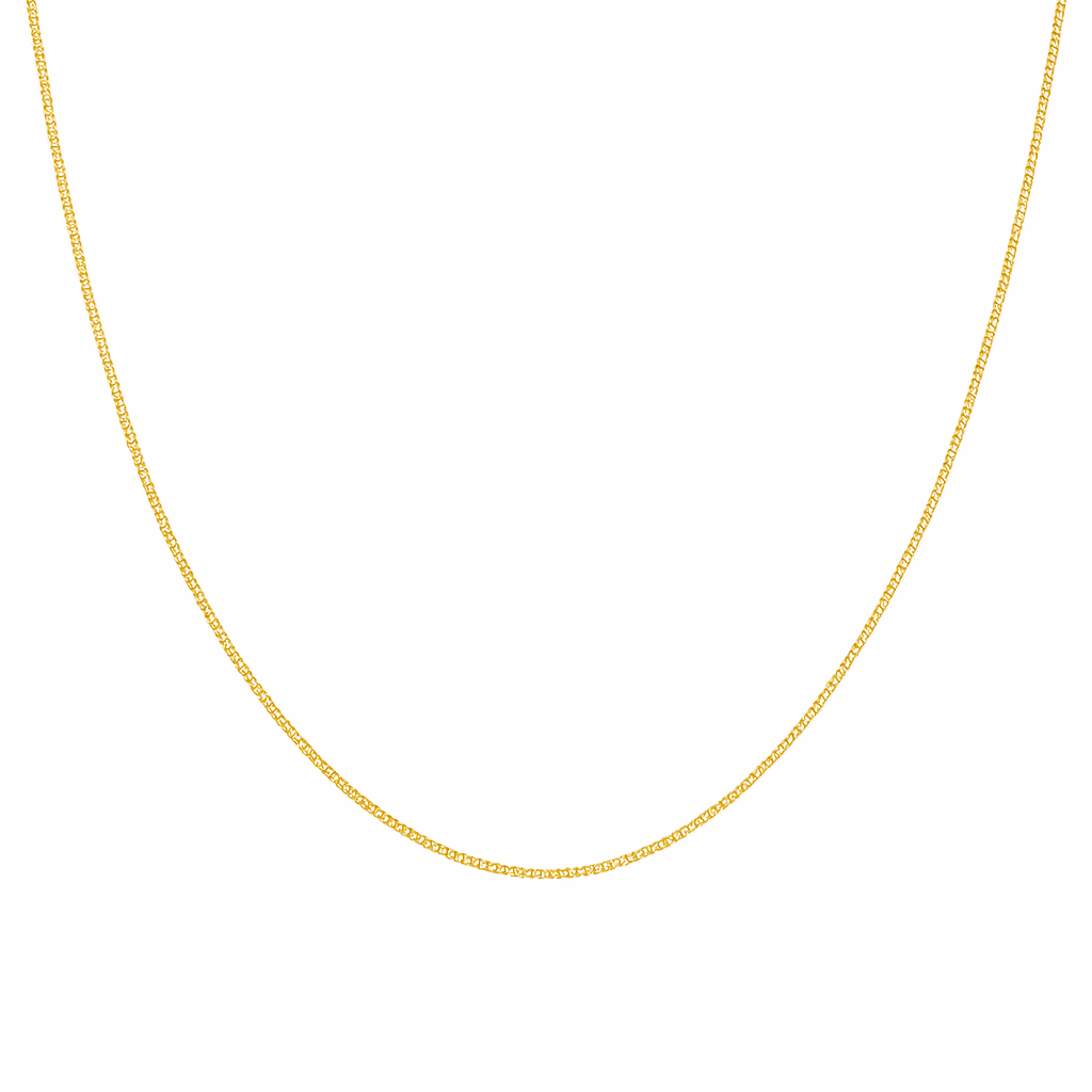 10K  Yellow Gold Cuban Link Chain 16"