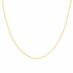 10K  Yellow Gold Cuban Link Chain 18"