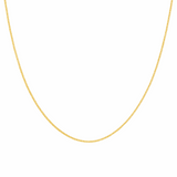 10K  Yellow Gold Cuban Link Chain 18"