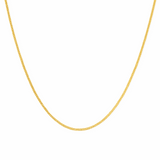 10K  Yellow Gold Cuban Link Chain 16"