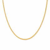 10K  Yellow Gold Cuban Link Chain 16"