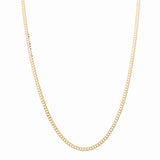 10K  Yellow Gold  Curb Chain 24"