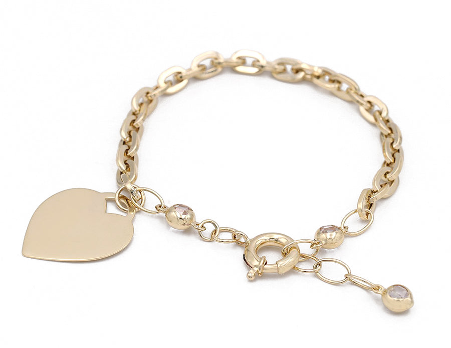 Yellow Gold 14k Fashion Woman's Bracelet