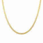10K  Yellow Gold  Diamond Cut Marine Chain 24"