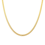 10K  Yellow Gold  Diamond Cut Marine Chain 24"