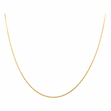 10K  Yellow Gold Fancy Link Chain 16"