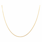 10K  Yellow Gold Fancy Link Chain 18"