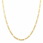 10K  Yellow Gold  Figaro Chain 22"