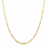 10K  Yellow Gold  Figaro Chain 22"