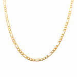 10K  Yellow Gold  Figaro Chain 24"