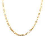 10K  Yellow Gold  Figaro Chain 24"