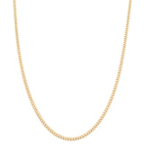 14K  Yellow Gold  Cuban Link Chain 24"