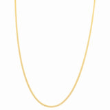 10K  Yellow Gold  Cuban Link Chain 24"