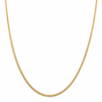 10K  Yellow Gold  Cuban Link Chain 24"
