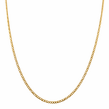 14K  Yellow Gold  Cuban Link Chain 24"