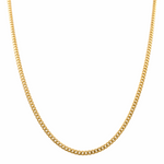 14K  Yellow Gold  Cuban Link Chain 24"