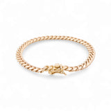 10K  Yellow Gold Cuban Link Bracelet