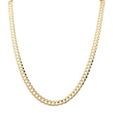 14K  Yellow Gold Curb Chain 22"