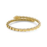 10K Yellow Gold Bangle Women's Bracelet