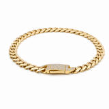 10K Yellow Gold Monaco Bracelet