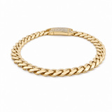 10K Yellow Gold Monaco Bracelet