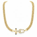 10K Yellow Gold Byzantine Necklaces – 18"