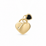 14K Yellow Gold Heart Pendant