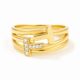 14K Yellow Gold  Fashion Women's Ring