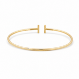 14K Yellow Gold Bangle Bracelet Women's