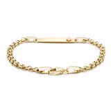 14K Yellow Gold  Baby Id  Bracelet