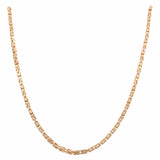 14K  Yellow Gold  Fancy Link Chain 24"