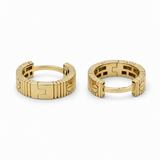 10K Yellow Gold Small Hoop Earrings