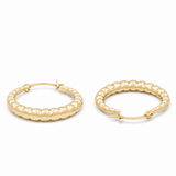 10K Yellow Gold Small Hoop Earrings