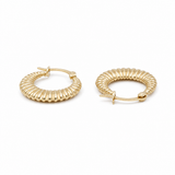 10K Yellow Gold Small Hoop Earrings