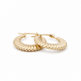 10K Yellow Gold Small Hoop Earrings