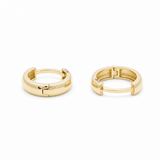 10K Yellow Gold Small Hoop Earrings