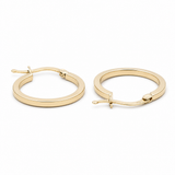 10K Yellow Gold Small Hoop Earrings