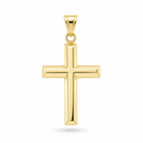 14K Yellow Gold Cross Pendant