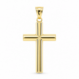 14K Yellow Gold Cross Pendant