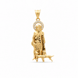 14K Yellow Gold San Lazaro Pendant