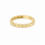 10K Yellow Gold Band Fashion Women's Ring