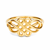 10K Yellow Gold Fashion Women's Ring